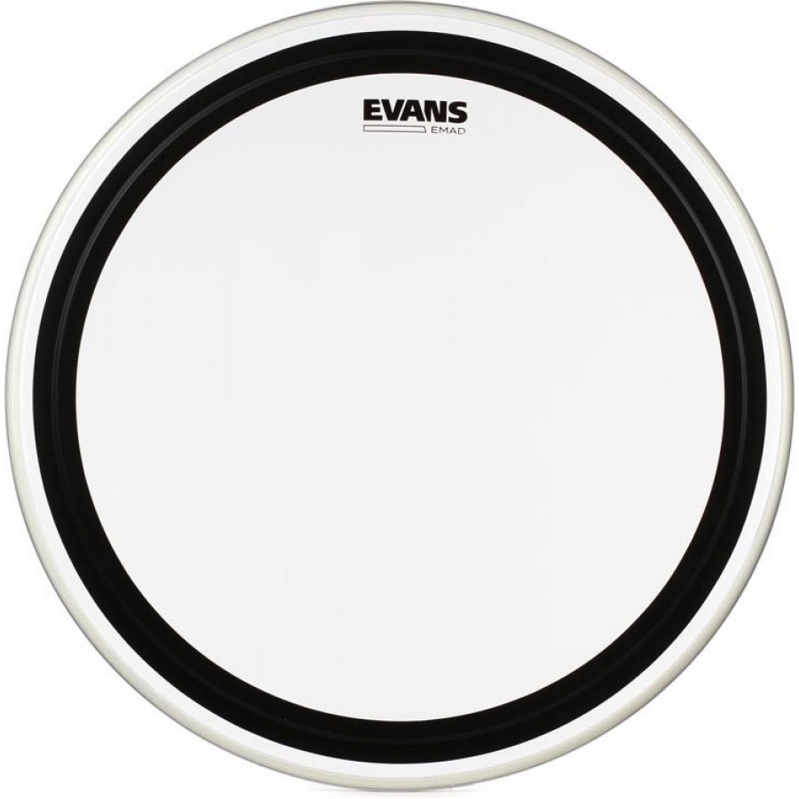 Evans EMAD Coated White Bass Drum Head - 20